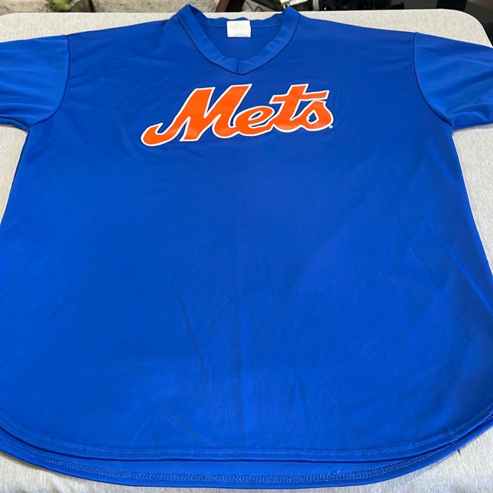 VINTAGE , MAJESTIC , METS practice baseball ⚾️ jersey  NWOT